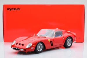 Ferrari 250 GTO Czerwony Kyosho 1:18 08438R Metal — zdjęcie 10 z 10