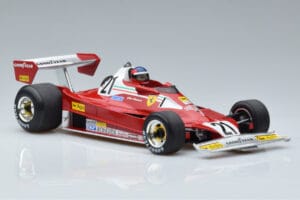 Ferrari 312 T2 B #21 G. Villeneuve Canadian GP 1977 MCG 1:18 MCG18623F Metal — zdjęcie 4 z 6