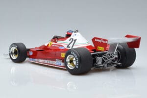 Ferrari 312 T2 B #21 G. Villeneuve Canadian GP 1977 MCG 1:18 MCG18623F Metal — zdjęcie 5 z 6