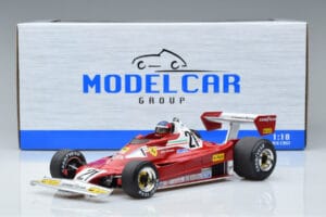 Ferrari 312 T2 B #21 G. Villeneuve Canadian GP 1977 MCG 1:18 MCG18623F Metal — zdjęcie 6 z 6