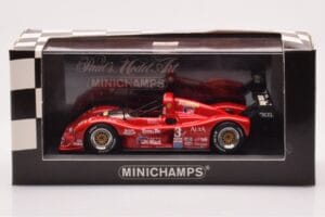 Ferrari 333 SP #3 Y. Dalmas / S. Johansson / Evans / Velez Sebring 12 Hours Winner 1997 Minichamps 1:43 430977603 Metal — zdjęcie 4 z 4