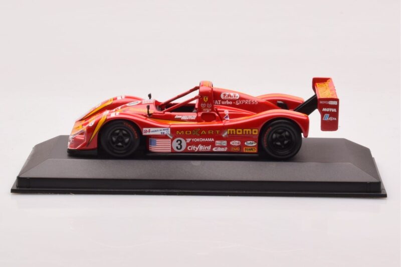 Ferrari 333 SP #3 Moretti Racing G. Moretti / D. Theys / M. Baldi 24 Hours of Le Mans 1998 Minichamps 1:43 430987603 Metal