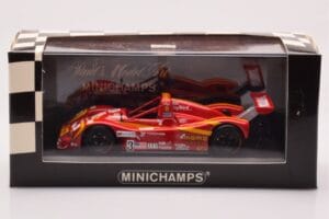 Ferrari 333 SP #3 Moretti Racing G. Moretti / D. Theys / M. Baldi 24 Hours of Le Mans 1997 Minichamps 1:43 430977693 Metal — zdjęcie 4 z 4