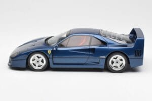 Ferrari F40 Niebieski GT Spirit 1:18 GT914 Żywica — zdjęcie 3 z 6