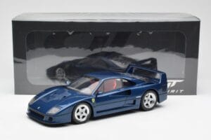 Ferrari F40 Niebieski GT Spirit 1:18 GT914 Żywica — zdjęcie 6 z 6