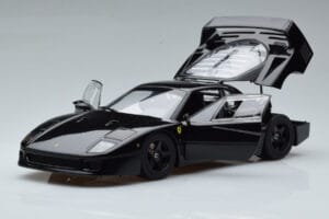 Ferrari F40 Lightweight Czarny Kyosho 1:18 08412BK Metal — zdjęcie 2 z 12