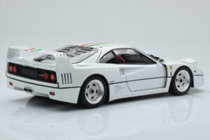 Ferrari F40 Perłowy Biały Italy Kyosho 1:18 08416PWT-G Metal — zdjęcie 3 z 8