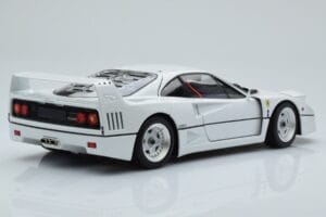 Ferrari F40 Perłowy Biały Kyosho 1:18 08416PW-G Metal — zdjęcie 3 z 8