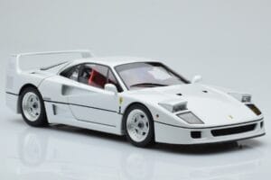 Ferrari F40 Perłowy Biały Kyosho 1:18 08416PW-G Metal — zdjęcie 6 z 8