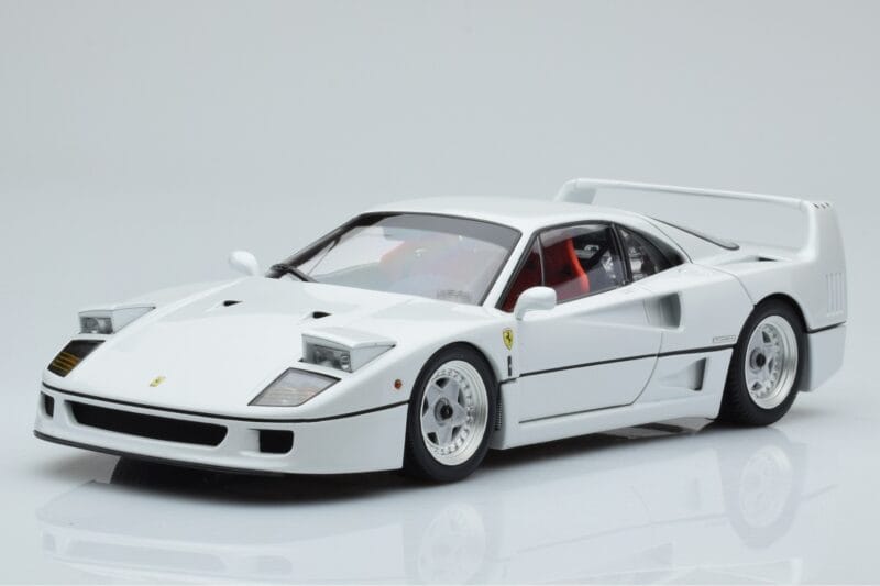 Ferrari F40 Perłowy Biały Kyosho 1:18 08416PW-G Metal