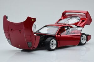 Ferrari F40 Czerwony Metaliczny Asia Exclusive Kyosho 1:18 08416RM-G Metal — zdjęcie 2 z 14