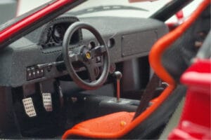 Ferrari F40 Czerwony Metaliczny Asia Exclusive Kyosho 1:18 08416RM-G Metal — zdjęcie 12 z 14