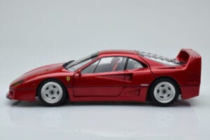 Ferrari F40 Czerwony Metaliczny Asia Exclusive Kyosho 1:18 08416RM-G Metal — zdjęcie 5 z 14