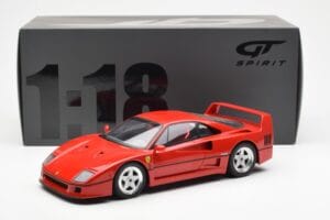 Ferrari F40 Czerwony GT Spirit 1:18 GT291 Żywica — zdjęcie 5 z 5