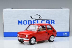 Fiat 126 Czerwony MCG 1:18 MCG18323 Metal — zdjęcie 6 z 6