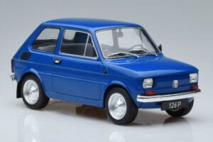 Fiat 126P Niebieski MCG 1:18 MCG18324 Metal — zdjęcie 4 z 6