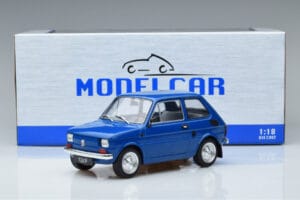 Fiat 126P Niebieski MCG 1:18 MCG18324 Metal — zdjęcie 6 z 6