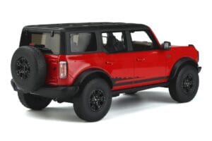 Ford Bronco 4-Door Wildtrak Czerwony GT Spirit 1:18 GT360 Żywica — zdjęcie 2 z 5