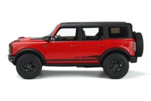 Ford Bronco 4-Door Wildtrak Czerwony GT Spirit 1:18 GT360 Żywica — zdjęcie 3 z 5