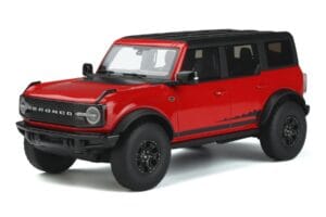 Ford Bronco 4-Door Wildtrak Czerwony GT Spirit 1:18 GT360 Żywica
