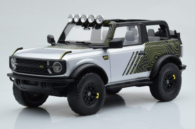 Ford Bronco RTR Iconic Srebrny GT Spirit 1:18 GT404 Żywica