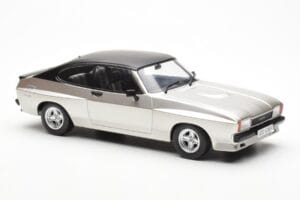 Ford Capri Mk2 X-Pack Srebrny MCG 1:18 MCG18349 Metal — zdjęcie 4 z 6