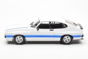 Ford Capri Mk2 X-Pack Biały MCG 1:18 MCG18347 Metal — zdjęcie 3 z 6
