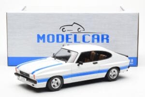 Ford Capri Mk2 X-Pack Biały MCG 1:18 MCG18347 Metal — zdjęcie 6 z 6