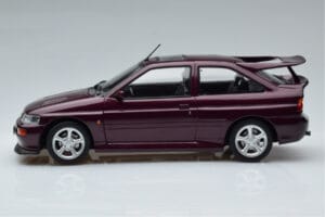 Ford Escort RS Cosworth Fioletowy Norev 1:18 182778 Metal — zdjęcie 3 z 6
