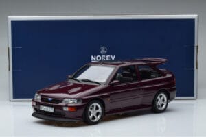 Ford Escort RS Cosworth Fioletowy Norev 1:18 182778 Metal — zdjęcie 6 z 6
