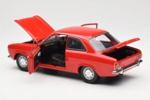 Ford Escort Mk1 RHD Czerwony Minichamps 1:18 150081070 Metal — zdjęcie 5 z 8