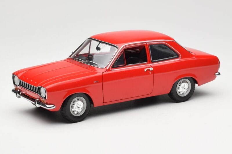 Ford Escort Mk1 RHD Czerwony Minichamps 1:18 150081070 Metal