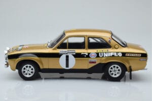 Ford Escort Mk1 RS1600 Night Version #1 R. Clark / J. Porter Rally Wales 1972 IXO 1:18 18RMC100 Metal — zdjęcie 3 z 6