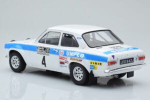 Ford Escort Mk1 RS1600 Night Version #4 R. Clark / T. Mason RAC Rally 1972 IXO 1:18 18RMC101 Metal — zdjęcie 5 z 6
