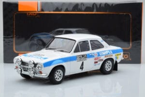 Ford Escort Mk1 RS1600 Night Version #4 R. Clark / T. Mason RAC Rally 1972 IXO 1:18 18RMC101 Metal — zdjęcie 6 z 6