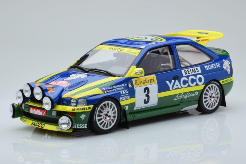 Ford Escort RS Cosworth #9 P. Bernardini / J-M. Andrie Rally Monte Carlo 1996 Otto 1:18 OT1028 Żywica