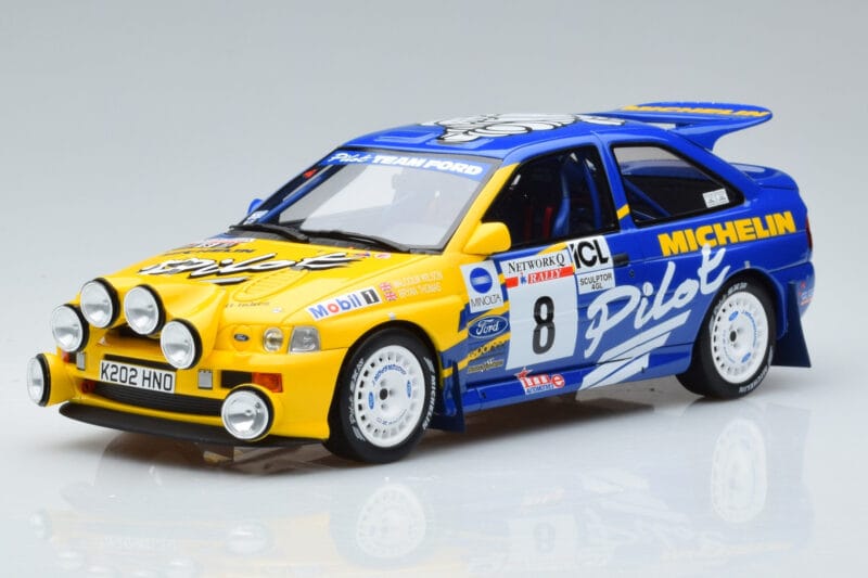 Ford Escort RS Cosworth Group A #8 Michelin M. Wilson Lombard RAC Rally 1993 Otto 1:18 OT994 Żywica