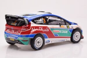 Ford Fiesta RS WRC Ford Abu Dhabi #3 M. Hirvonen / J. Lehtinen Winner Rally Australia 2011 Minichamps 1:18 151110803 Metal — zdjęcie 2 z 6