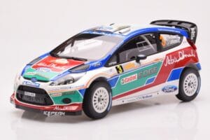 Ford Fiesta RS WRC Ford Abu Dhabi #3 M. Hirvonen / J. Lehtinen Winner Rally Australia 2011 Minichamps 1:18 151110803 Metal