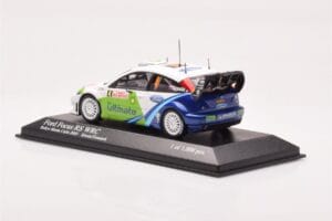 Ford Focus RS WRC #4 R. Kresta / J. Tomanek Rally Monte Carlo 2005 Minichamps 1:43 400058404 Metal — zdjęcie 3 z 4