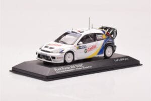 Ford Focus RS WRC #4 M. Martin / M. Park Neste Rally Finland Winners 2003 Minichamps 1:43 400038304 Metal — zdjęcie 2 z 4