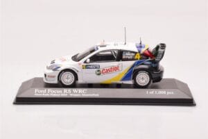 Ford Focus RS WRC #4 M. Martin / M. Park Neste Rally Finland Winners 2003 Minichamps 1:43 400038304 Metal