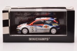 Ford Focus RS WRC #5 C. McRae / N. Grist Rally Acropolis Winner 2002 Minichamps 1:43 430028905 Metal — zdjęcie 4 z 4