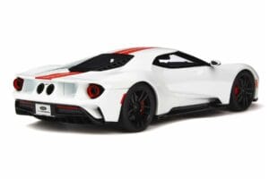 Ford GT Frozen Biały GT Spirit 1:18 GT097 Żywica — zdjęcie 2 z 4