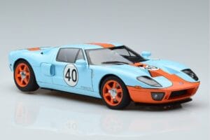 Ford GT Gulf Livery AUTOart 1:18 80513 Metal — zdjęcie 5 z 8