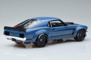 Ford Mustang Boss Cobra Ruffian Cars Niebieski GT Spirit 1:18 GT426 Żywica — zdjęcie 2 z 6