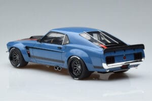 Ford Mustang Boss Cobra Ruffian Cars Niebieski GT Spirit 1:18 GT426 Żywica — zdjęcie 5 z 6
