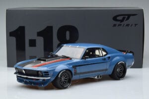 Ford Mustang Boss Cobra Ruffian Cars Niebieski GT Spirit 1:18 GT426 Żywica — zdjęcie 6 z 6