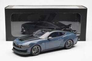Ford Mustang Dark Horse Vapor Niebieski Metallic GT Spirit 1:18 GT454 Żywica — zdjęcie 6 z 6