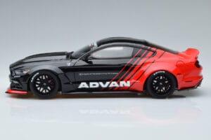 Ford Mustang S550 LB Works Liberty Walk Advan GT Spirit 1:18 KJ035 Żywica — zdjęcie 3 z 6